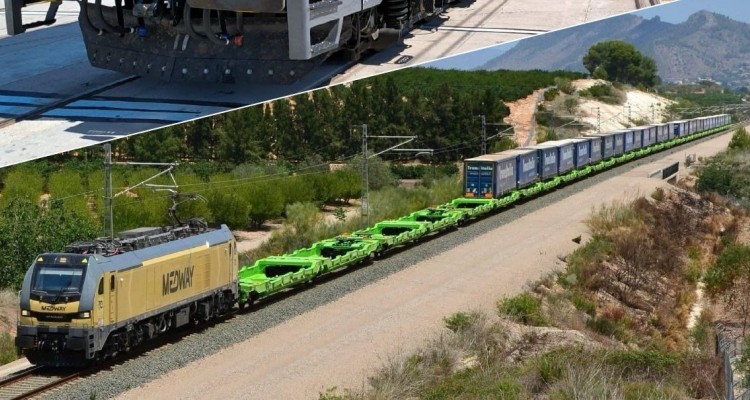 Primeira auto-estrada ferrovi&aacute;ria em Espanha